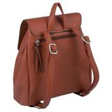 TOM TAILOR - Tinna, dames, rugzak, M, bruin, 25x13x31 cm, cognac