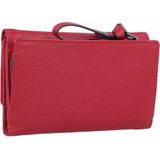 camel active, PURA damesportemonnee, rood, 14x3x8,5