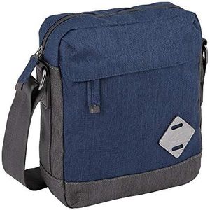 camel active Satipo handbagage voor heren, Blauw, Schoudertas