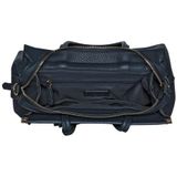 Gabor bags Gela Shopper schoudertas voor dames, ritssluiting, middelgroot, Donkerblauw, 35x13,5x24