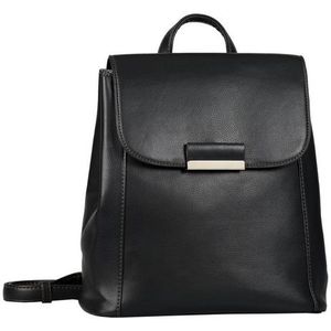 Denim Tom Tailor tassen dames rugzak Madrid, zwart, M, 24 x 10 x 25,5 cm, zwart.