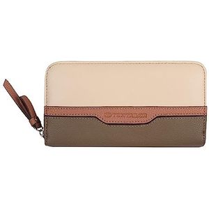 TOM TAILOR Bags Jule Wallets damesportemonnee, Mixed Taupe, 20x2,5x10,5