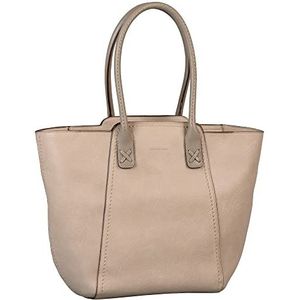 TOM TAILOR Dames Darlin Zip Shopper L, Mixed Taupe