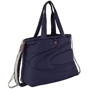 Camel Active Bags Dames Claire Zip Shopper L, Dark Blue, L