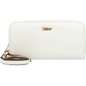 Gabor Gela reisaccessoires portemonnee voor dames, wit, One Size