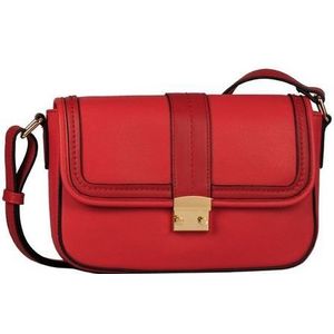 Gabor bags dames Aneta schoudertas, rood, één maat, rood, One Size