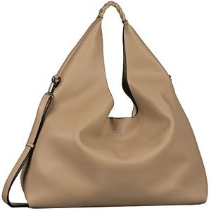 TOM TAILOR Finn A schoudertas voor dames, taupe, taupe