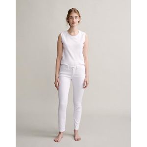 OPUS - Elma - Jeans - Wit - Slimfit - 5-pocket-style