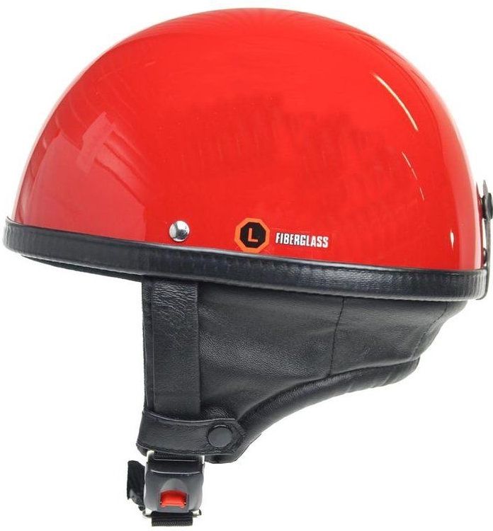 Redbike - RB-500 Classic Pothelm - Rood - Retro Look - Geschikt voor Mannen en Dames