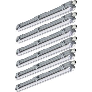 FastFix LED TL Armaturen 150 cm incl. LED TL lampen - Geschikt voor alle ruimtes - 6 stuks