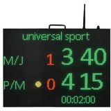 Scoreboard Universal Sport Scorli Display Met Tripod Zwart