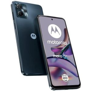 Motorola moto g13 Smartphone (6,52 inch HD+-display, 50-MP-camera, 4/128 GB, 5000 mAh, Android 13), mat houtskool, incl. beschermhoes [exclusief bij Amazon]