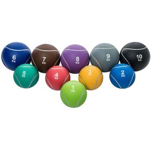 Taurus medicijnbal 2 kg – Lichtblauw - medicineball – medicine – crossfit bal – trainingsbal – gym ball – Fitness ball