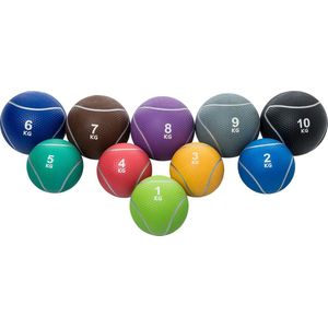 Taurus medicijnbal 3 kg – Geel - medicineball – medicine – crossfit bal – trainingsbal – gym ball – Fitness ball