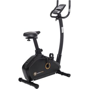 Darwin Fitness Hometrainer HT40  – Thuisfiets – Fitnessfiets – Electronisch verstelbaar – Verstelbaar – Onderhoudsvrij – Met wieltjes- Tablethouder – Smartphonehouder – Hartslag sensoren – Ergometer