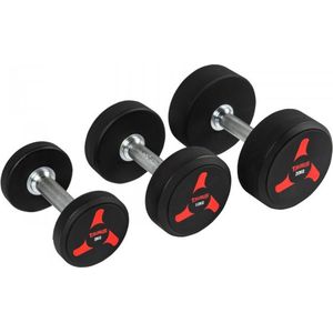 Taurus TPU-halter 16kg 1 stuk – Duurzame en Vormvaste Dumbbell met Geribbelde Grip – Krasbestendig en Stofafstotend – Geschikt voor Thuis en Sportschool – Verkrijgbaar in Diverse Gewichten