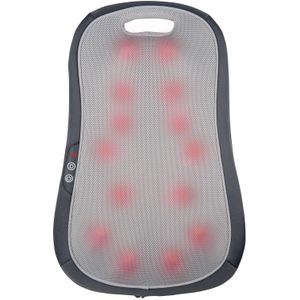 Taurus - Wellness Rug Massagekussen - Shiatsu - Oplaadbaar - Met Warmtefunctie - 3D Massage