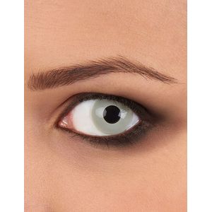 Grijze zombie contactlenzen