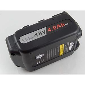 vhbw Li-Ion batterij 4000mAh (18V) compatibel met elektrisch gereedschap Panasonic EY74A1 LF2G, EY74A1 LS2G, EY74A1 X, EY74A2 vervanging voor EY9L50, EY9L51, EY9L52.
