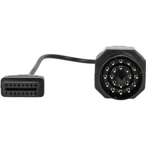 vhbw - OBD1 naar OBD2 Adapter - 20-pins - 30 cm - Compatibel met BMW 1982-2002