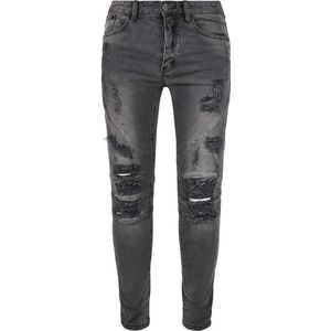 Cayler & Sons - Paneled Denim - Skinny Jeans - Zwart