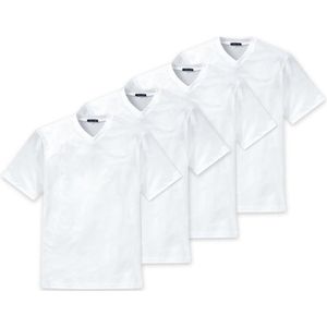 Schiesser Heren t-shirt V-hals 4 pack American