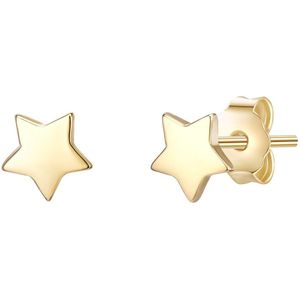 Glanzstücke München Ohrstecker Sterling Silber gelbvergoldet