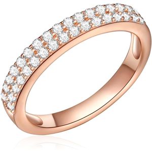 Rafaela - Donata - Memoire Ring - Roségoud - Sterling Zilver - Zirkonia