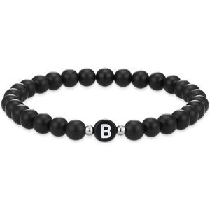 Eastside - Armband Buchstaben Achat in Schwarz Armbänder & Armreife 1 ct (22.99 € / 1 ct)
