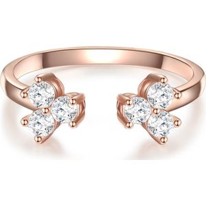 Glanzstücke München - Edelsteen Ring - Roségoud - Zirkonia - Dames