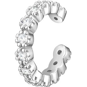 Glanzstücke München - Ohrklemme Sterling Silber Zirkonia in Silber Earcuffs 1 ct Damen (33.99 € / 1 ct)