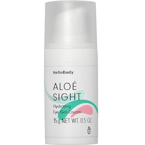 HelloBody Aloë Sight Conditioner ooggel (15 ml) - hydraterende oogcrème - stimuleert de collageenproductie met natuurlijke extracten