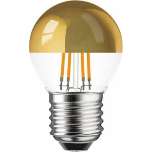 Ledmaxx led kopspiegellamp goud E27 4W 2200K Niet dimbaar