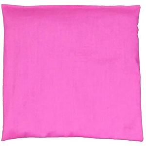 Franzis Nähstube 20x20cm Kersenpitkussen Pink in 100% katoen I Korrelkussen kersenpit 20x20 voor magnetron I Warmtekussen, kersenpitkussen, nekwarmtek