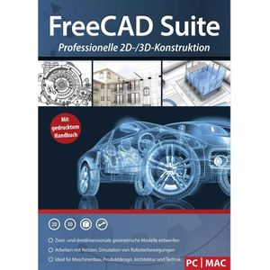 Markt + Technik FreeCAD Suite voor Windows & Mac OS