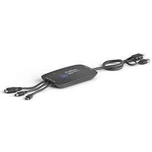 PureTools - PT-PSW-31I - 3x1 Multiformaat Presentatieswitch - Zwart - HDMI 2.0