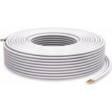 PureLink - SP061-030 - Luidsprekerkabel - Wit - 30 meter - 2 x 2,5 mm²