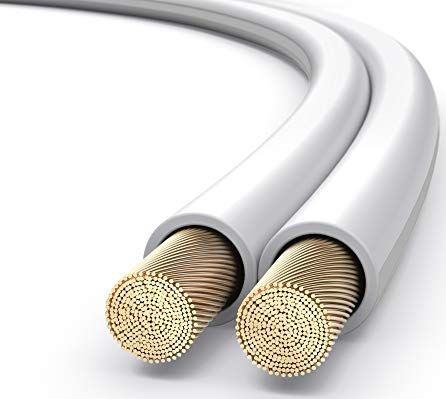 PureLink - SP061-030 - Luidsprekerkabel - Wit - 30 meter - 2 x 2,5 mm²