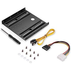 Sonero® SSD-montageframeset, SSD 2,5 tot 3,5 inch incl. accessoires