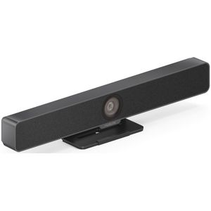 Purelink - Vuelogic - Huddle Space Videobar - VB200 - Grijs - Alles-in-één 4K camera, microfoon en geluidsbalk