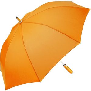 Fare Paraplu - Stormparaplu - Automatisch openend - Fibertec - Winddicht - Whiteline - Polyester - Ø112 cm - Oranje