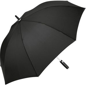 Fare Paraplu - Ø112 cm - Stormparaplu - Automatisch openend - Fibertec - Winddicht - Whiteline - Polyester - Black