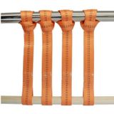 TRUTZHOLM Spanngurt 8 Gurtschlaufen Doppelschlaufe Spanngurt für Motorrad Motorradspanngur (Spar-Set, 1-St) kein zerkratzen von Lack,Chrom etc.