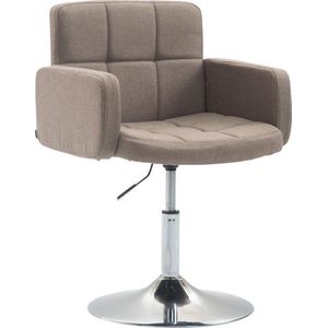 CLP Los Angeles Loungestoel - Fauteuil - Stof - taupe