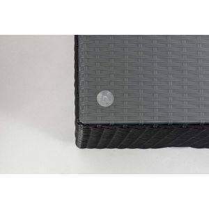 CLP GENERO - Loungeset - 5 mm zwart robijnrood