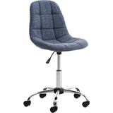 CLP Bureaustoel Emil Stof blauw - 192404710