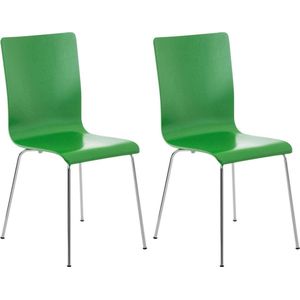 CLP Set van 2 bezoekersstoel Pepe groen - 152676934
