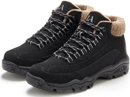 LASCANA Winterstiefelette Outdoor Boots, Ankle Sneaker mit robuster Sohle und Warmfutter
