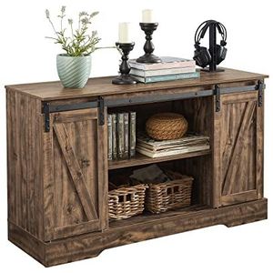 SoBuy FSB60-N Onderkast - Wood Composite Buffetkast met Schuifdeur