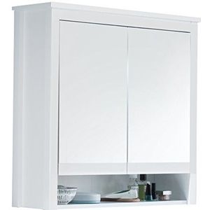 trendteam smart living - Spiegelkast spiegel - badkamer - Ole - afmetingen (b x h x d) 81 x 80 x 25 cm - kleur wit - 183945501